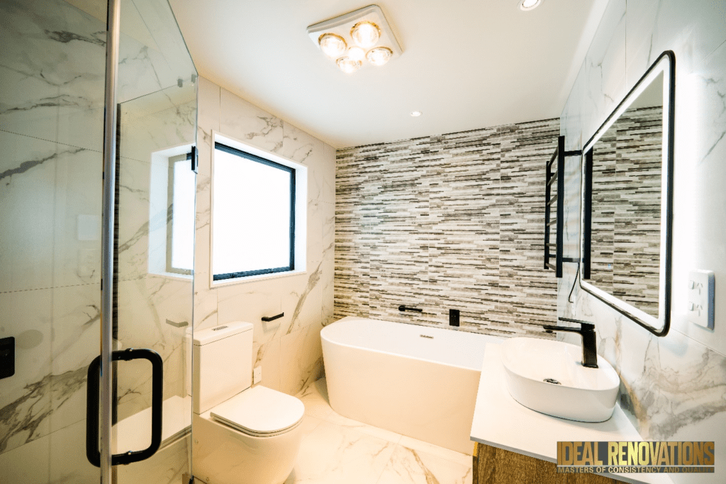 ideal renovation's bathroom renovation projects.  at Dannemora Bathroom